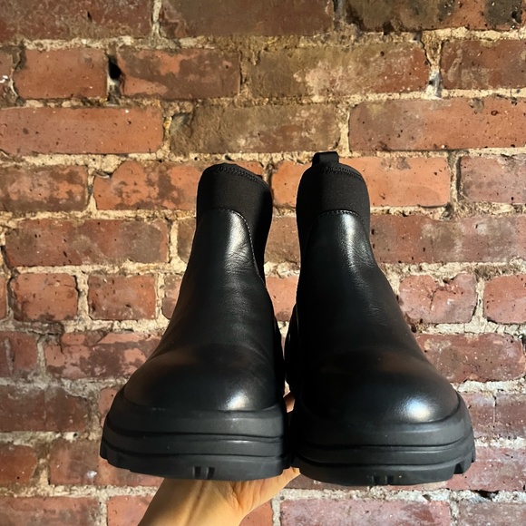 1017 ALYX 9SM Leather Mid Boots Size 6 - Picture 7 of 15